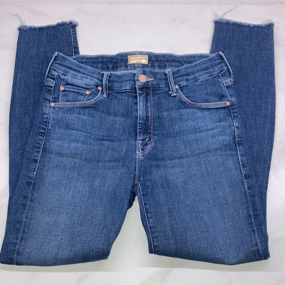 MOTHER Looker Ankle Fray in girl crush 28